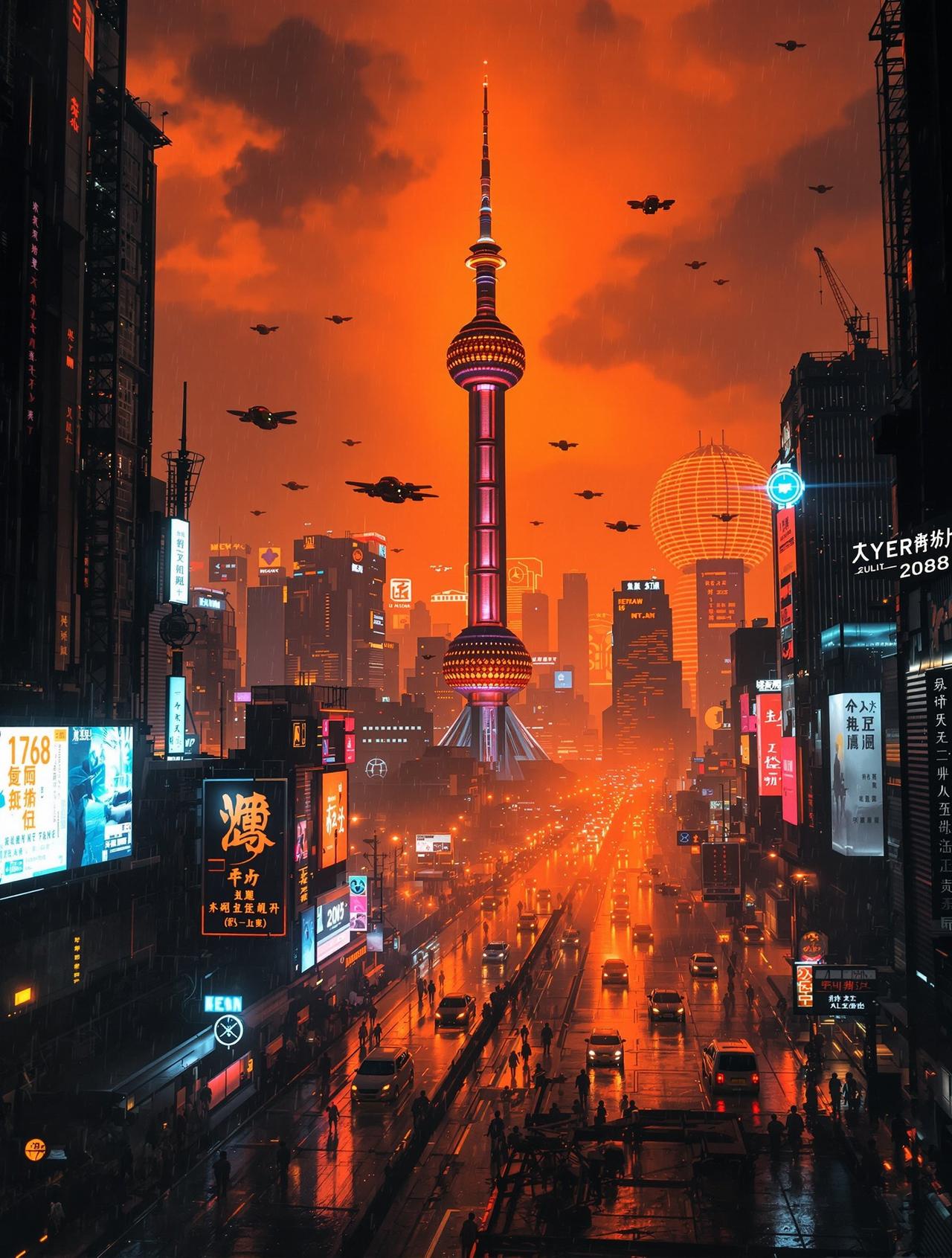 晴天影视-赛博都市封面
